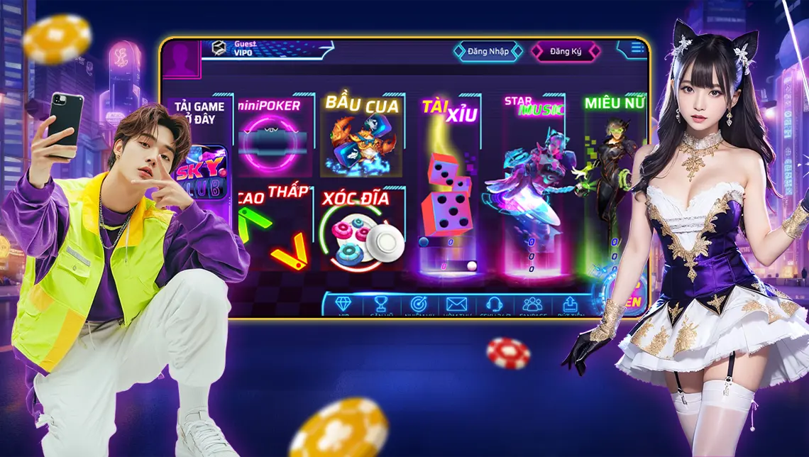 cổng game Skyclub khuyến mãi lớn